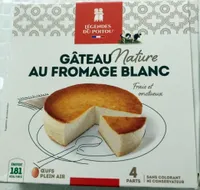 Gâteau nature au fromage blanc