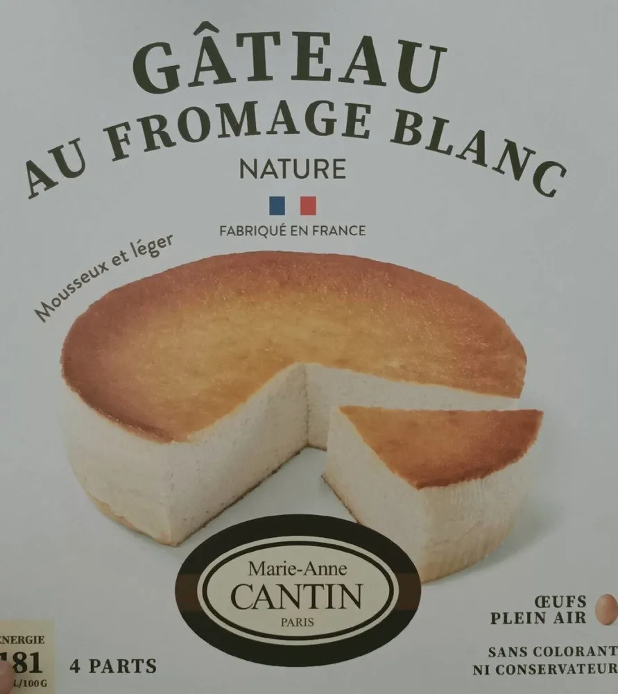 Gâteau au fromage blanc