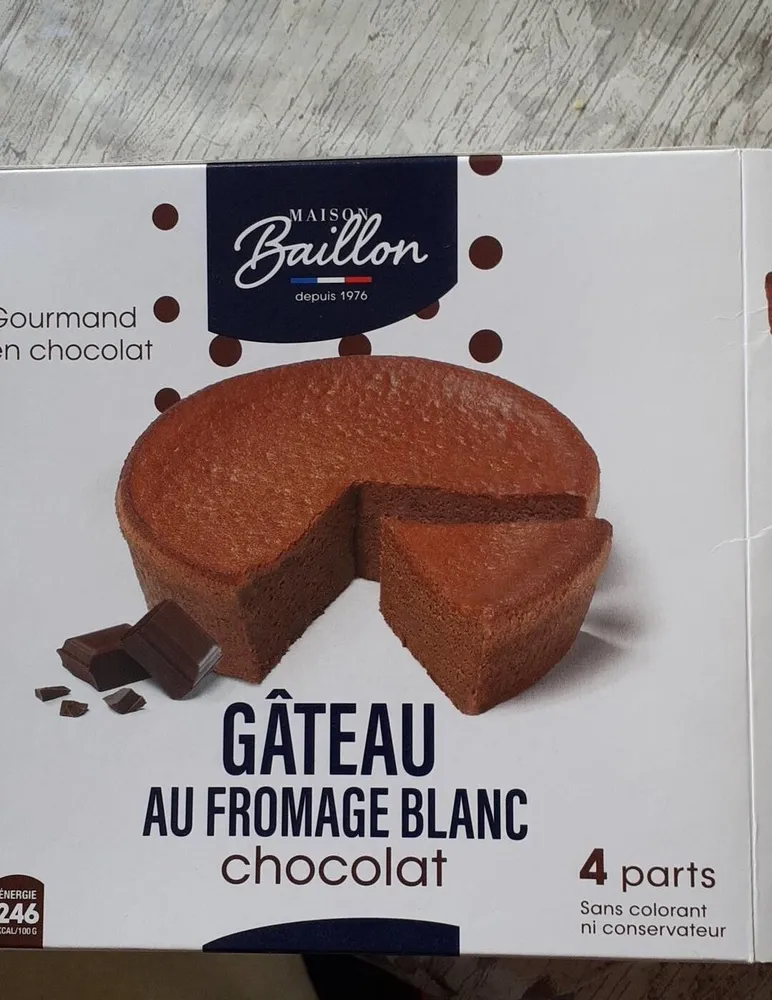 Gâteau au fromage blanc