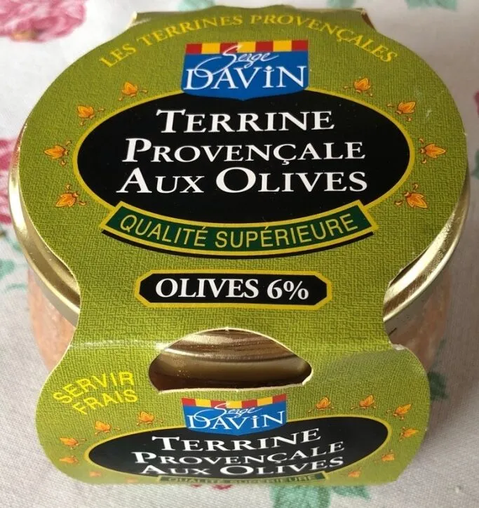 Terrine provencale aux olives