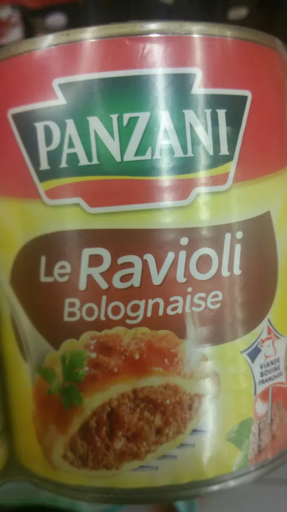 Ravioli a la sauce bolognaise