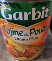 800G Tajine De Poulet Citron Et Olives Garbit