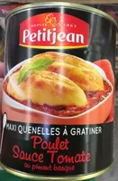 Maxi Quenelles à Gratiner (Poulet Sauce Tomate au piment basque)