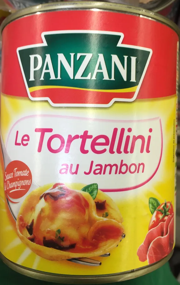 Le Tortellini au Jambon (Sauce Tomate & Champignons)