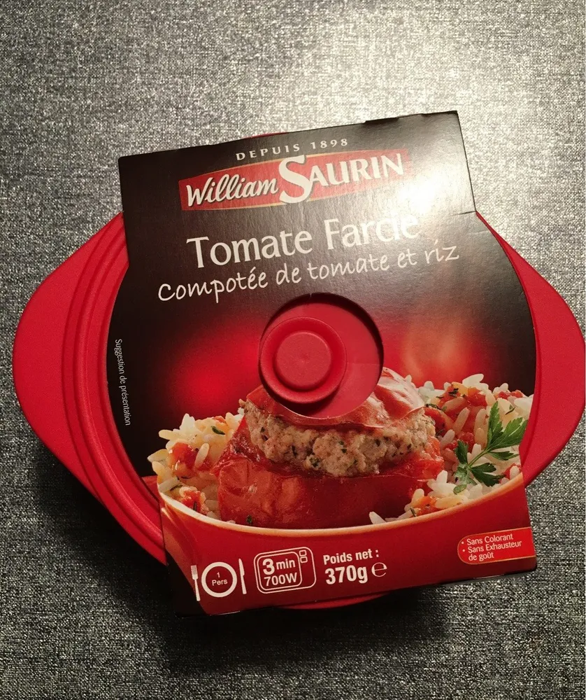Tomate farcie - Compotée de tomate et riz