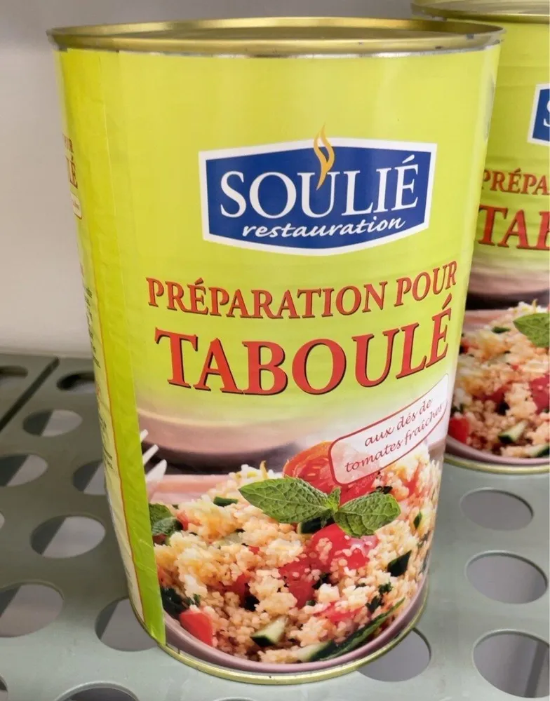 Preparation pour taboulé