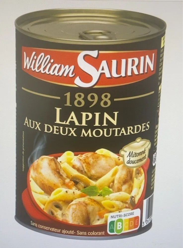 1898 Lapin aux deux moutardes