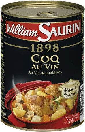1898 coq au vin