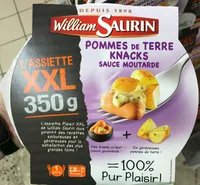 L'assiette XXL - Pommes de terre Knacks sauce moutarde