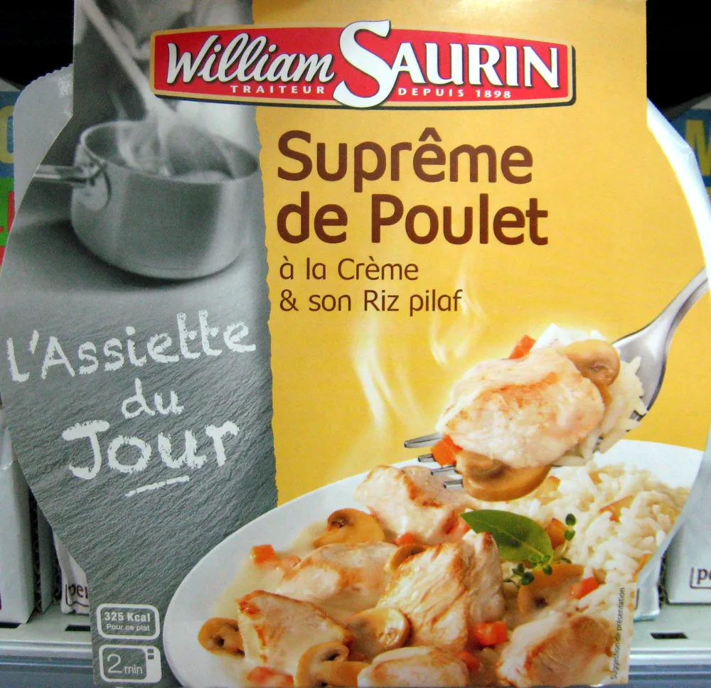 Suprême de Poulet & son Riz pilaf