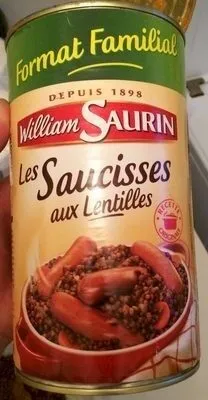 Saucisses aux lentilles