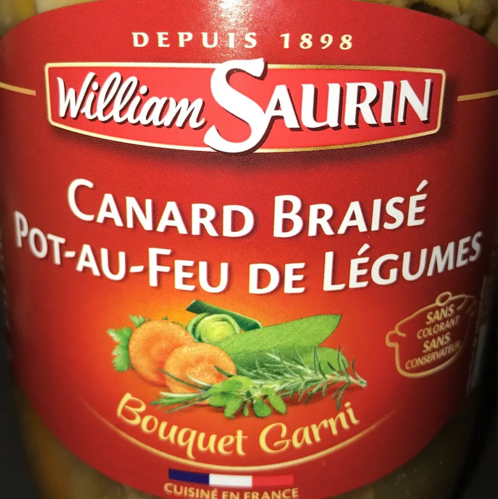 Canard Braisé Pot-au-Feu de légumes