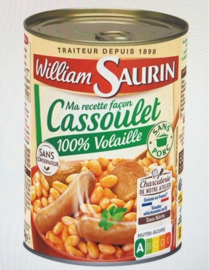Ma recette façon Cassoulet 100 % volaille
