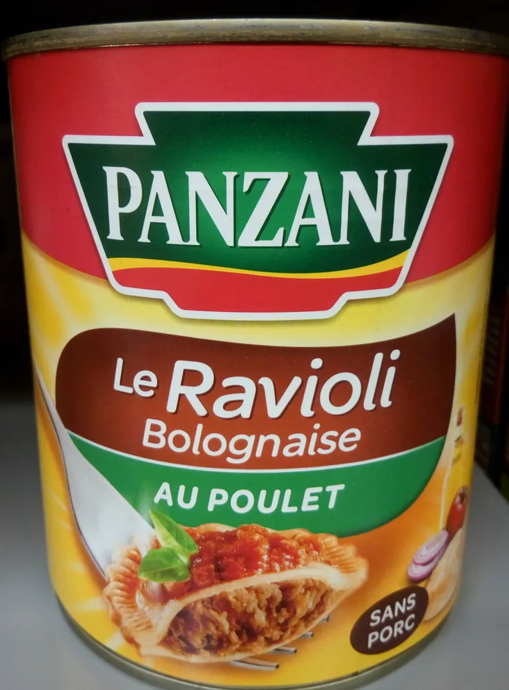 Le Ravioli bolognaise au poulet