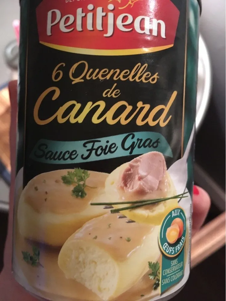 Quenelles Canard Sauce Foie Gras