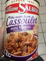 Ma recette façon Cassoulet mini Knacks et boulettes de viande