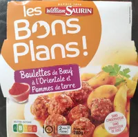 Boulettes de boeuf à l'orientale et pommes de terre