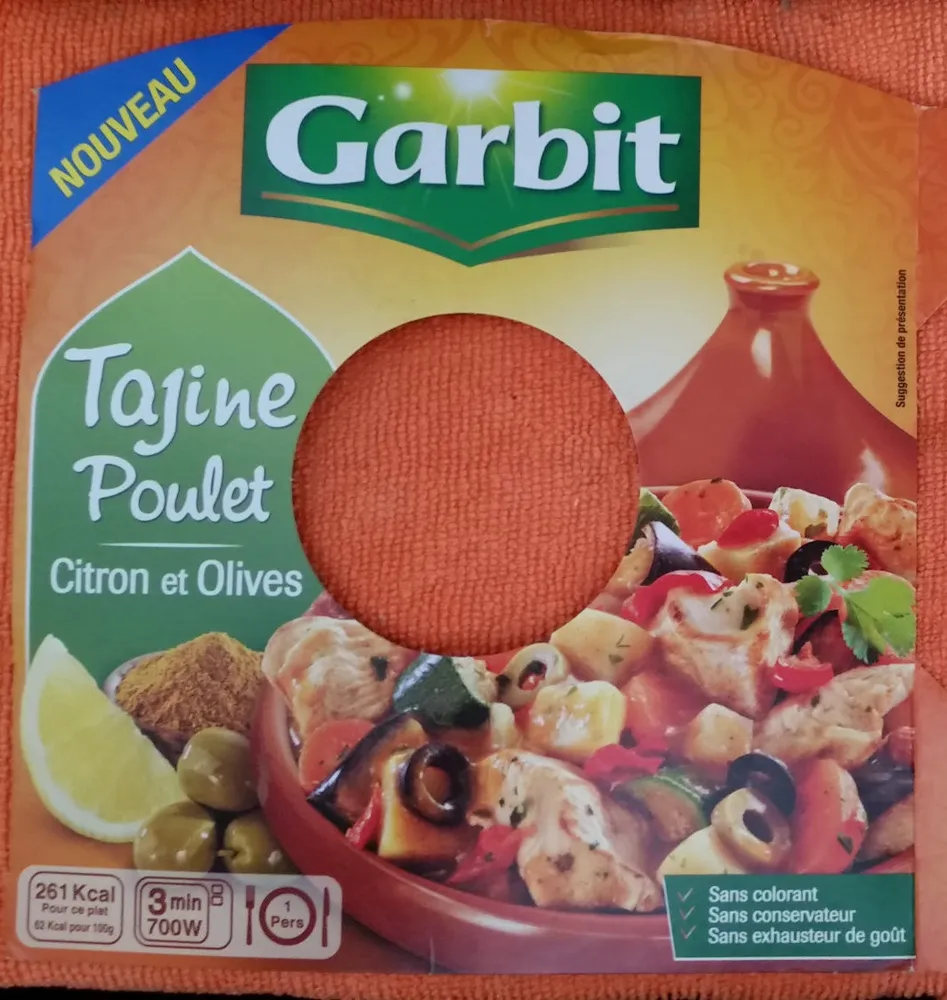 Tajine Poulet Citron et Olives