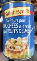 Garniture pour bouchées à la reine aux fruits de mer