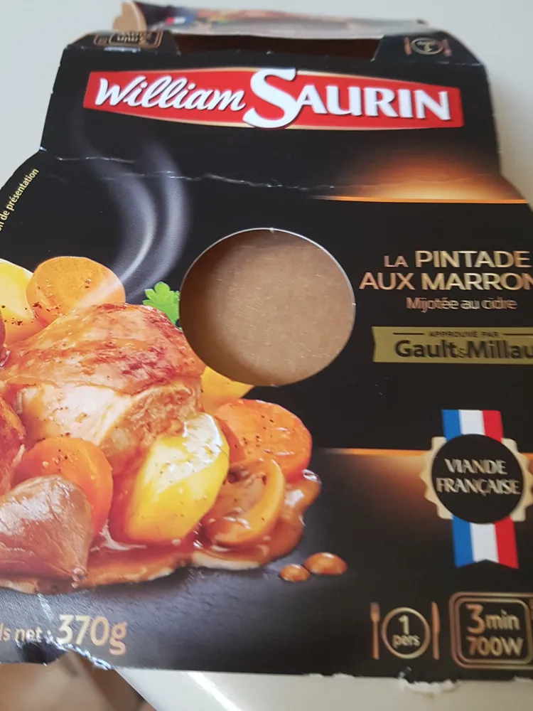La pintade aux marrons