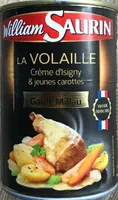 Volaille à la Crème d'Isigny et jeunes carottes