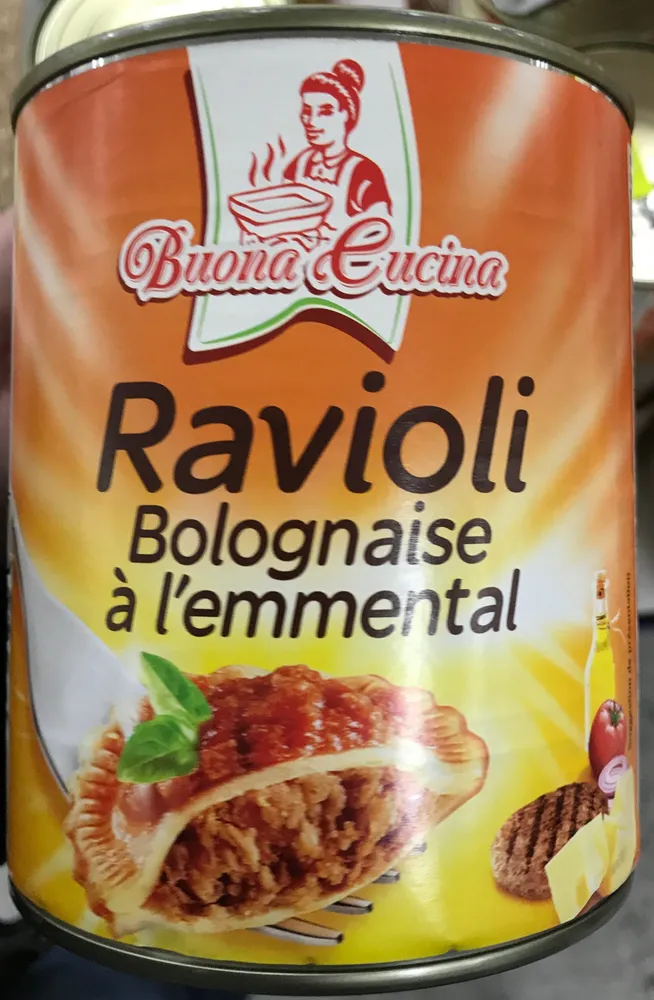 Ravioli Bolognaise à l'Emmental