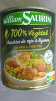 Bouchées soja et légumes
