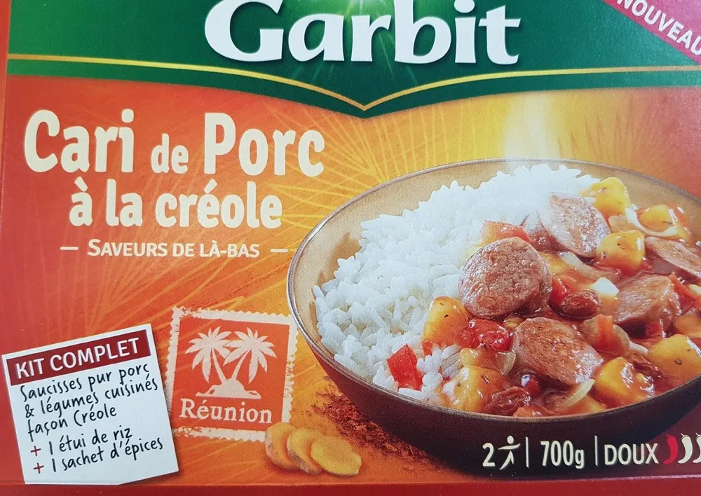 Cari de porc à la créole