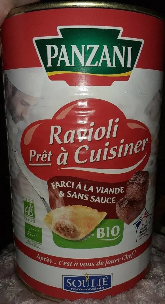 Ravioli prêt à cuisiner