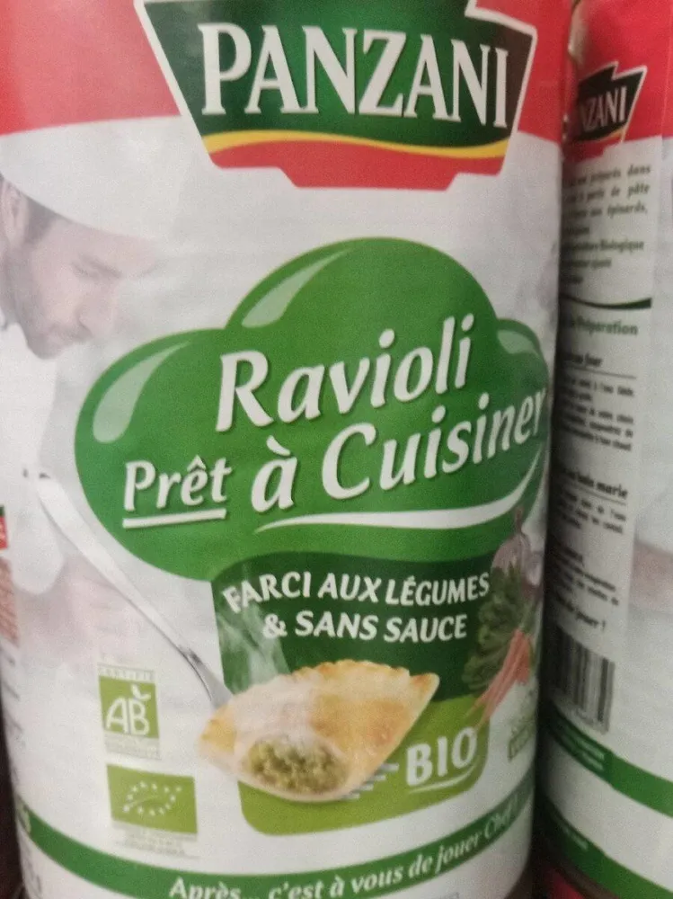 Ravioli prêt à cuisiner