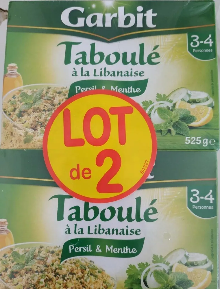 Taboulé à la Libanaise x2