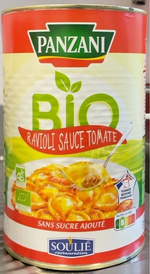 Ravioli sauce tomate « Bio »