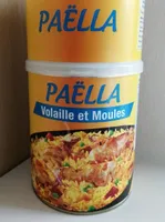 Paëlla vollaile et moules