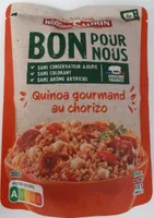 Quinoa gourmand au chorizo