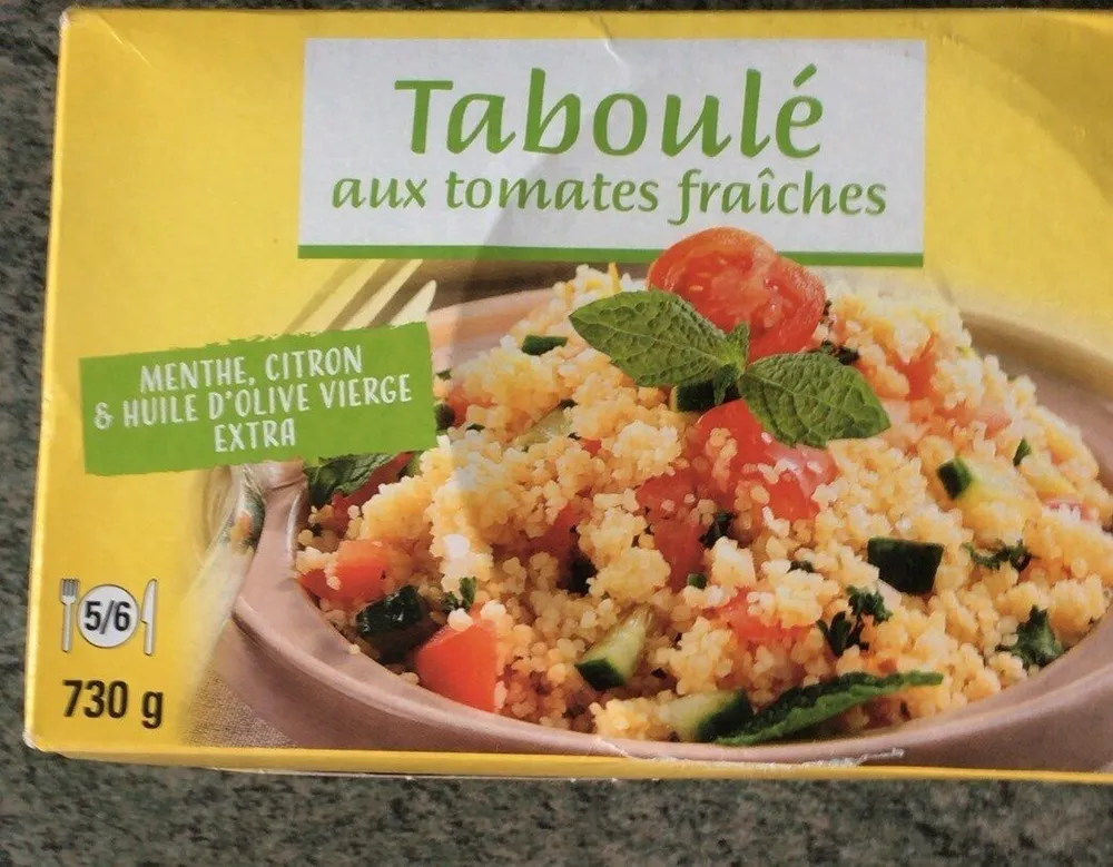 Taboulé aux tomates fraîches