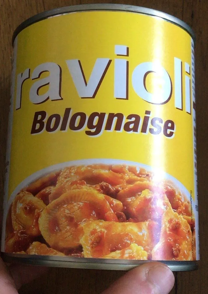 Raviolis bolognaise
