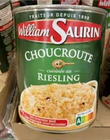 CHOUCROUTE cuisinée au RIESLING
