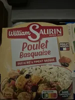 Poulet basquaise duo de riz & piment basque
