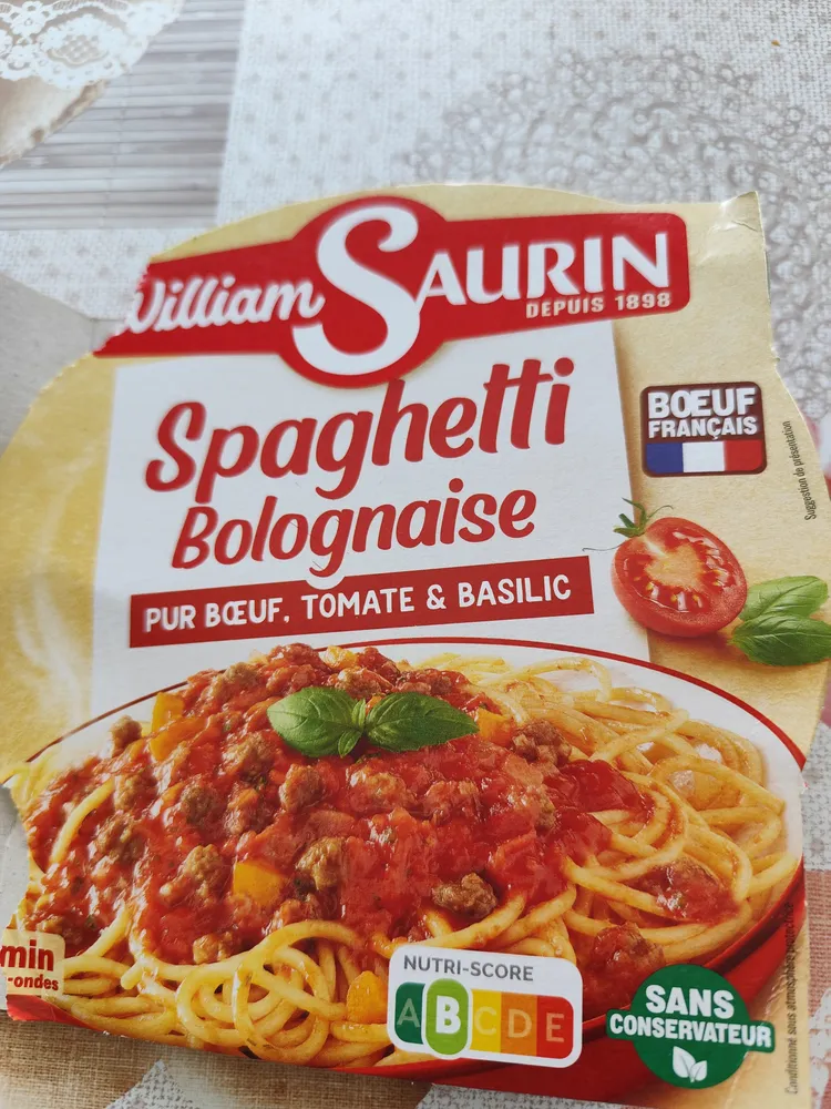 spaghetti bolognaise
