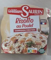 Risotto au poulet à la crème de champignons