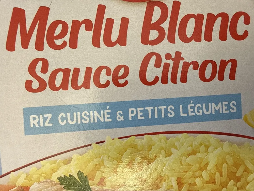 Merlu Blanc Sauce Citron