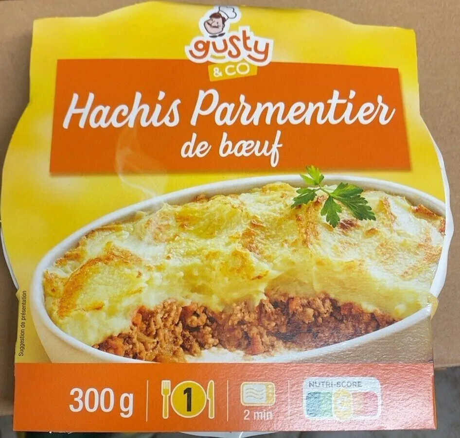 Hachis Parmentier de boeuf