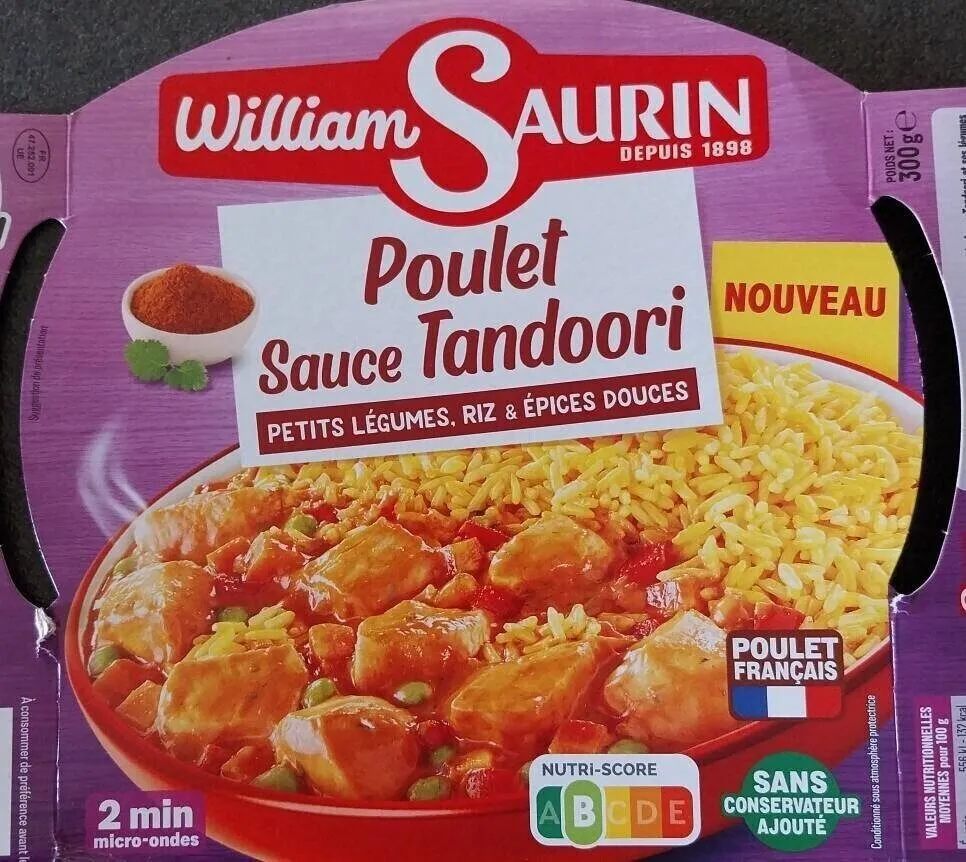 POULET SAUCE TANDOORI