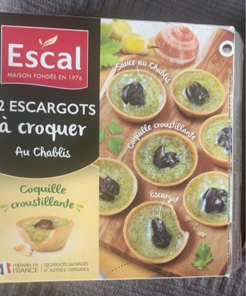 12 escargots à croquer