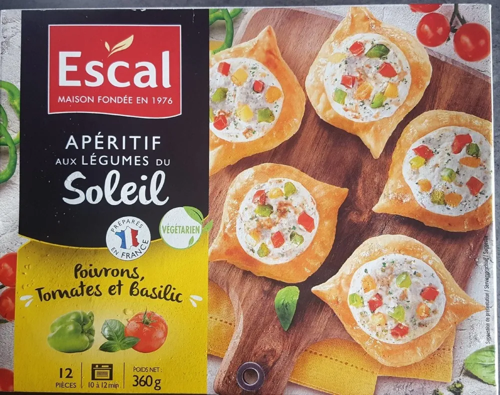 Apéritif aux légumes du soleil