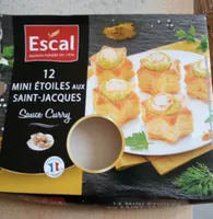 Mini étoiles aux st jacques