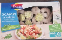 Scampi à poêler