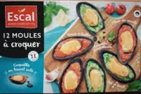 12 moules à croquer