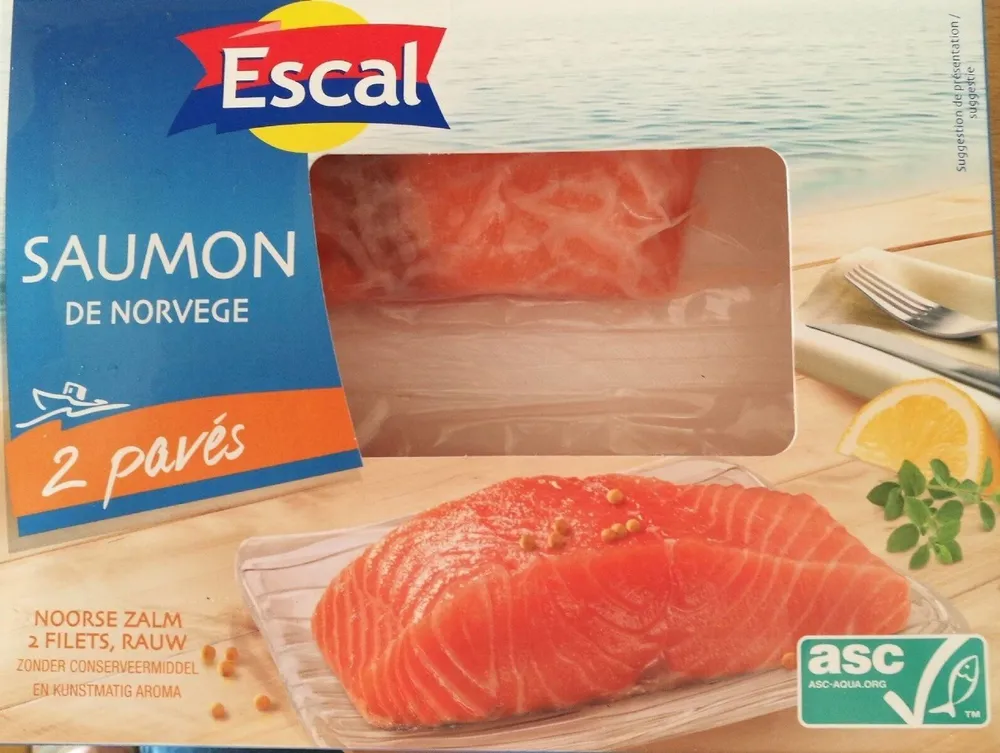 Pavé de saumon de Norvège