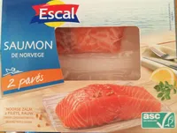 Pavé de saumon de Norvège